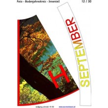 Jahreskreis für Boden mit Fotos 105cm