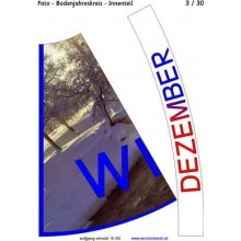 Jahreskreis für Boden mit Fotos 105cm