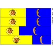 Jahreskreis für Boden mit Zeichnungen 105cm 