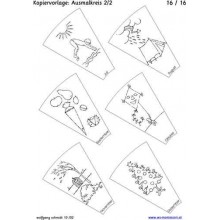 Jahreskreis für Tisch mit Zeichnungen 75cm 