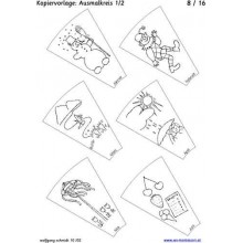 Jahreskreis für Tisch mit Zeichnungen 75cm 
