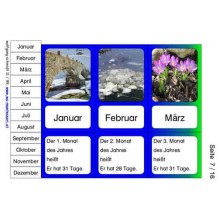 Materiál kalendára