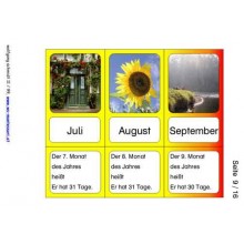 Materiál kalendára