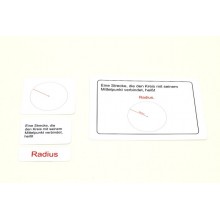 Card index to the circle