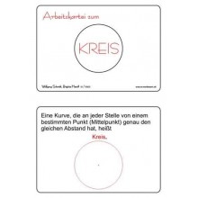 Card index to the circle