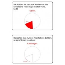 Card index to the circle