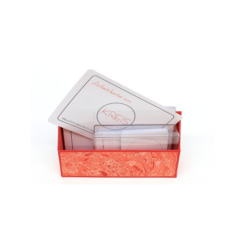 Card index to the circle