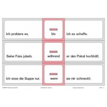 Conjunctions, adj. Blue