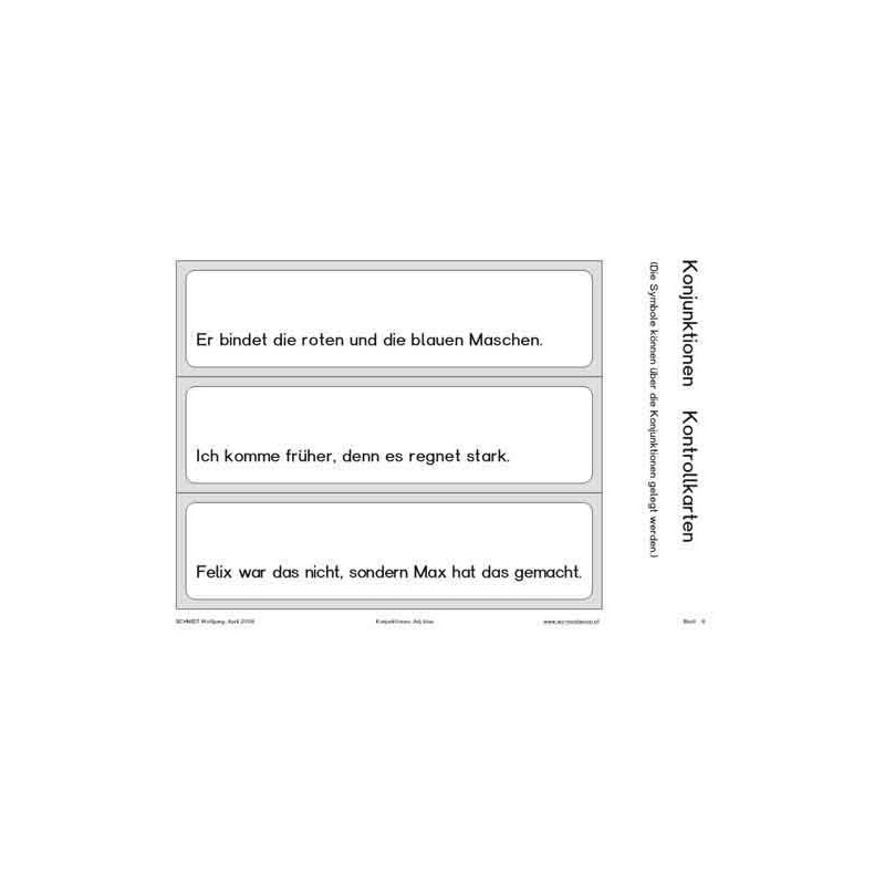 Conjunctions, adj. Blue