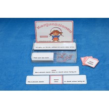 Konjunktionen, Adj. blau