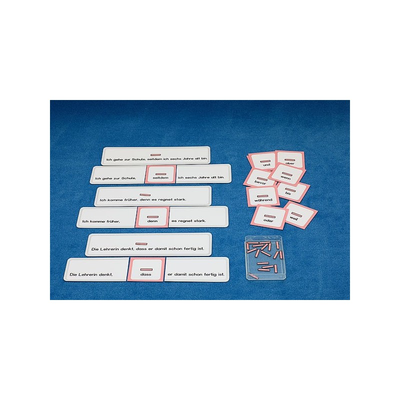 Conjunctions, adj. Blue