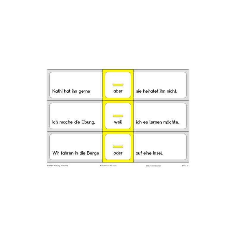 Conjunctions, adj. Brown