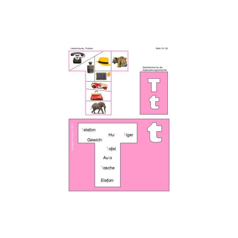 Sound training puzzles