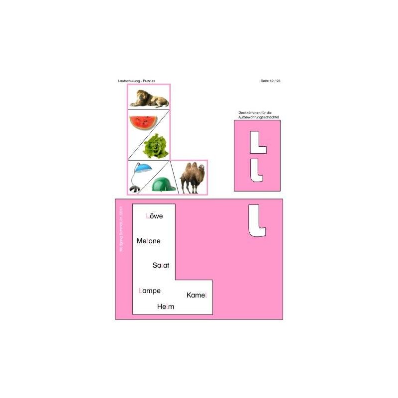 Sound training puzzles