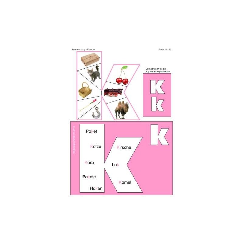 Sound training puzzles