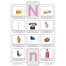 Phonetic training stopper cards