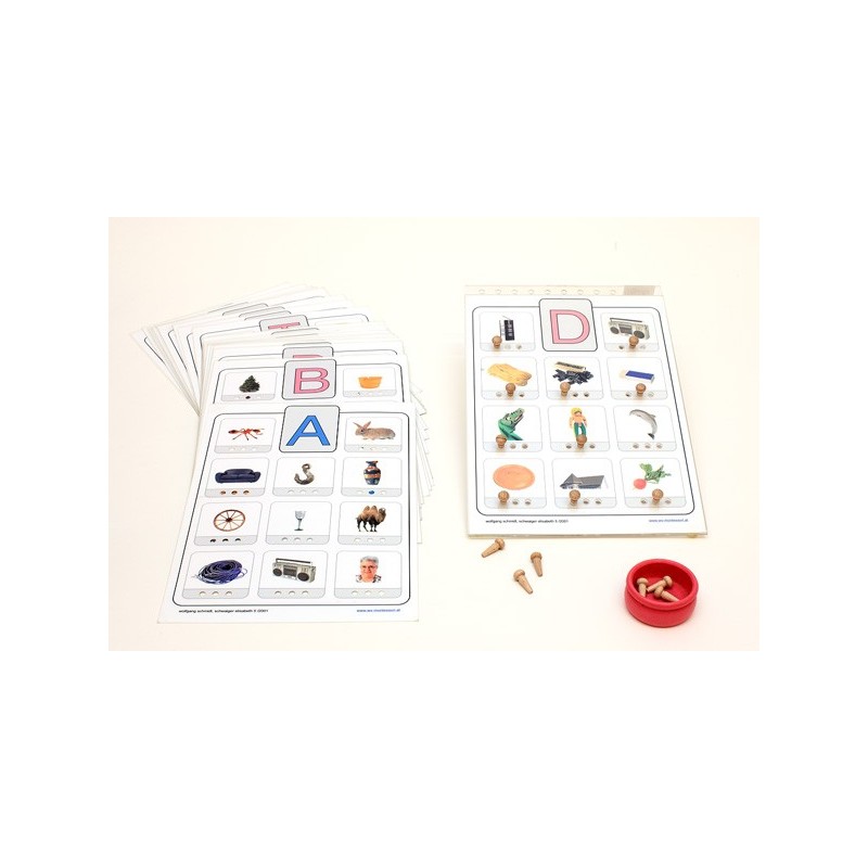 Phonetic training stopper cards