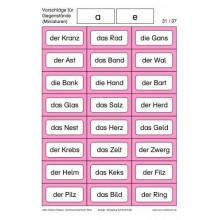 Lesematerial: Lautgetreues Lesen inkl. Bilder