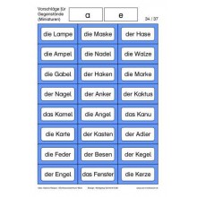 Lesematerial: Lautgetreues Lesen inkl. Bilder