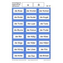 Lesematerial: Lautgetreues Lesen inkl. Bilder