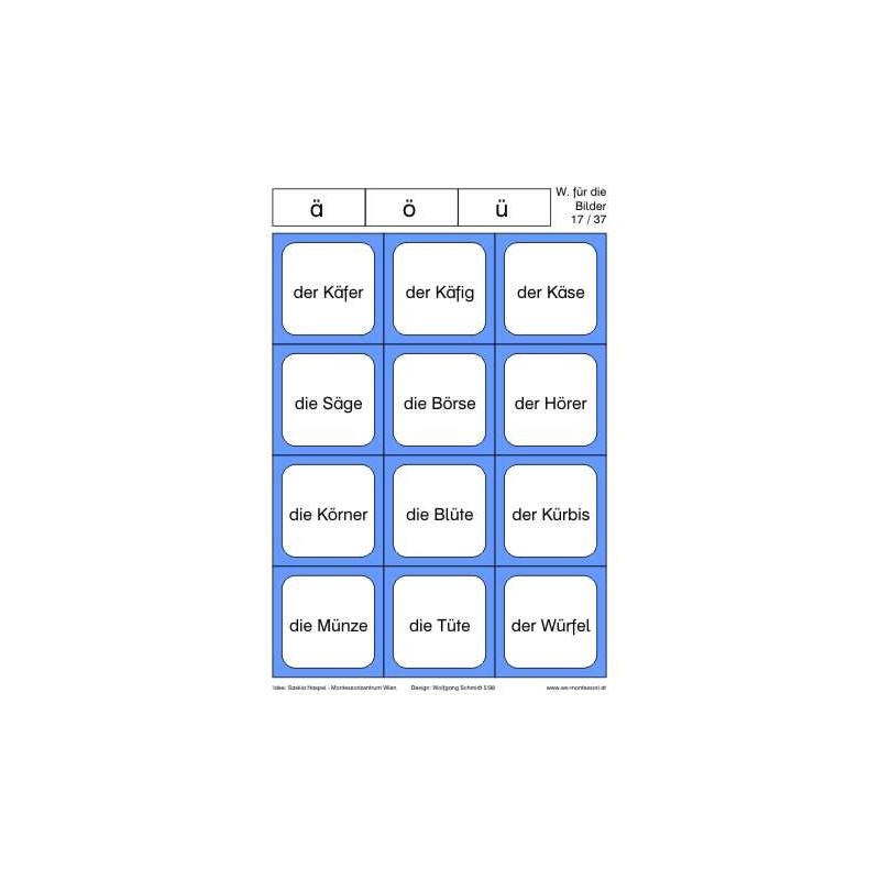 Čítací materiál: Čítanie verné zvuku vrátane obrázkov