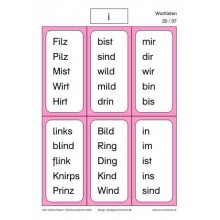 Lesematerial: Lautgetreues Lesen inkl. Bilder