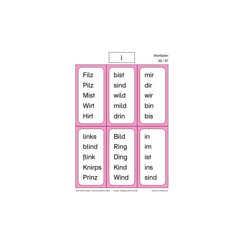 Lesematerial: Lautgetreues Lesen inkl. Bilder