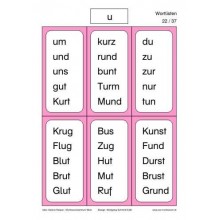 Lesematerial: Lautgetreues Lesen inkl. Bilder