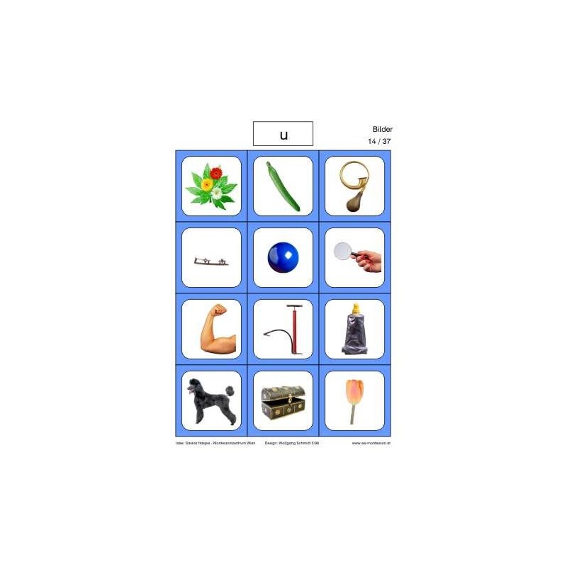 Lesematerial: Lautgetreues Lesen inkl. Bilder