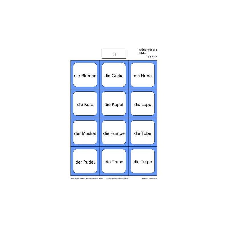 Lesematerial: Lautgetreues Lesen inkl. Bilder