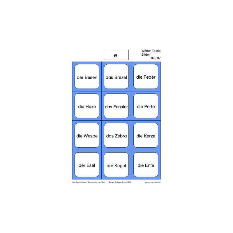 Lesematerial: Lautgetreues Lesen inkl. Bilder