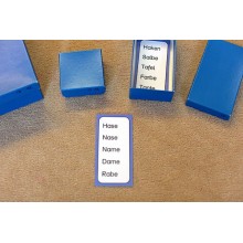 Reading material: Loud reading including pictures