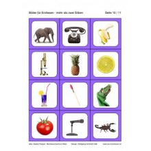 Reading material: True reading: pictures only