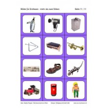 Lesematerial: Lautgetreues Lesen: nur Bilder