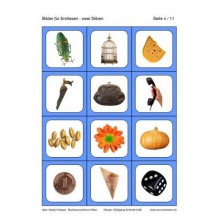 Lesematerial: Lautgetreues Lesen: nur Bilder