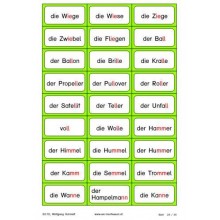 Lesematerial: Phonogramme