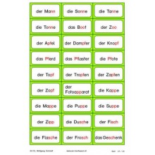 Reading material: phonograms