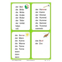Reading material: phonograms