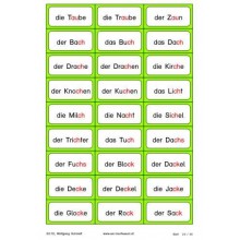 Reading material: phonograms