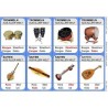 Musical instruments from all over the world