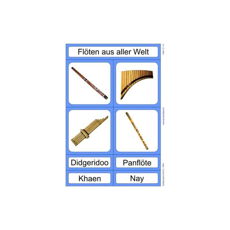 Musikinstrumente aus aller Welt