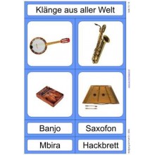 Musical instruments from all over the world