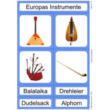Musical instruments from all over the world