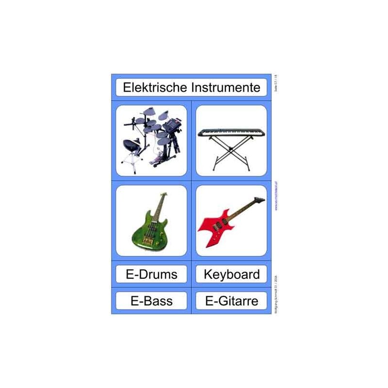 Musical instruments from all over the world