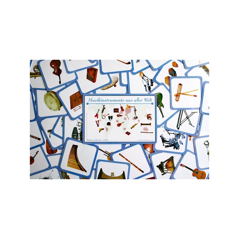 Musical instruments from all over the world