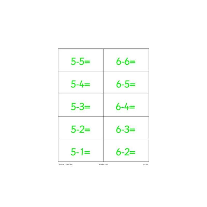 Number Facts (This article is also available in German)