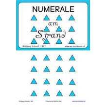 Numeralien: Am Strand, Adj. blau