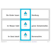 Numeral: On the beach, adj. Blue