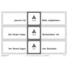 Numeral: on the beach, adj. Brown