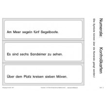 Numeralien: Am Strand, Adj. braun